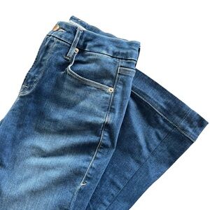 Good American Good Flare Jeans Mid Rise Stretch Denim Womens Size 2/26